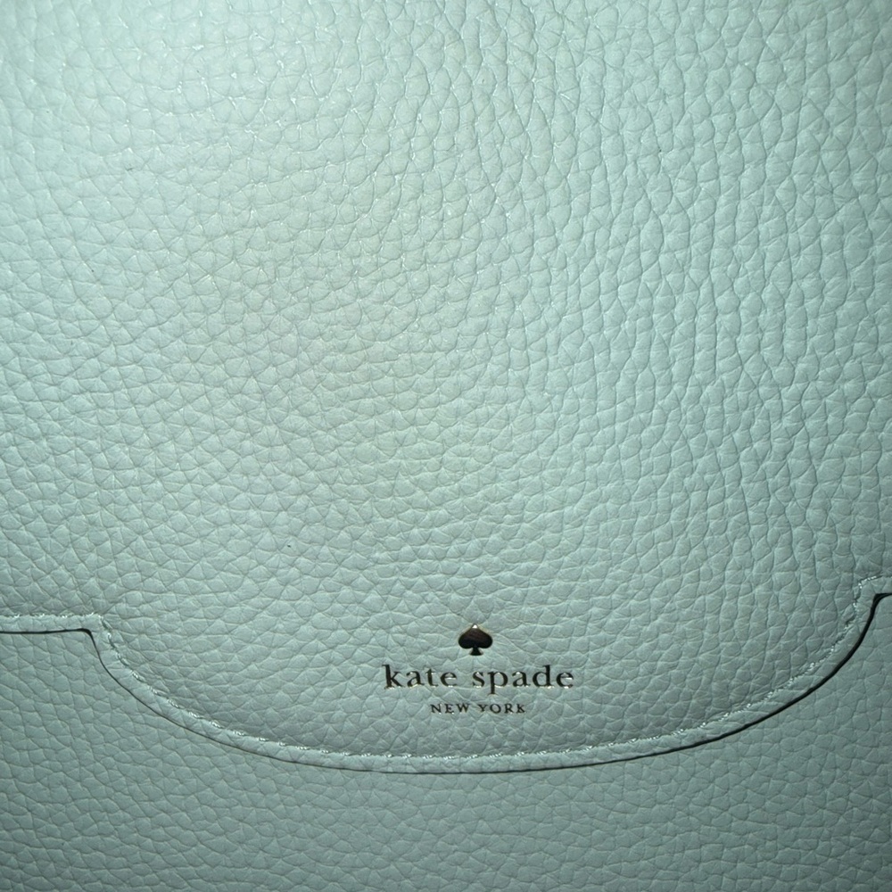 Kate Spade Leewood Place Makayla Satchel in Mint Splash Leather - Picture 4 of 16